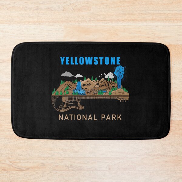 Item preview, Yellowstone National Park Souvenir Music Gift Yellowstone designed and sold by DSWShirts.