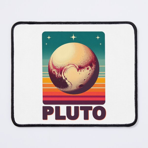 Item preview, Retro Pluto Design designed and sold by LunarMuttDesign.