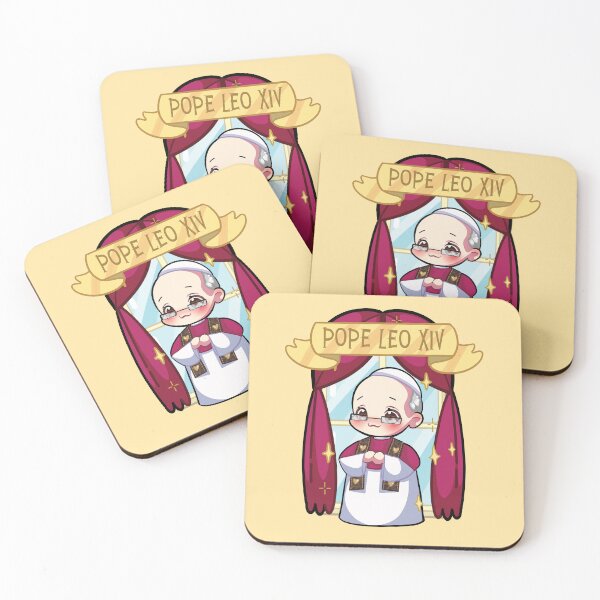 Item preview, Pope Leo XIV chibi designed and sold by CharmingChains.