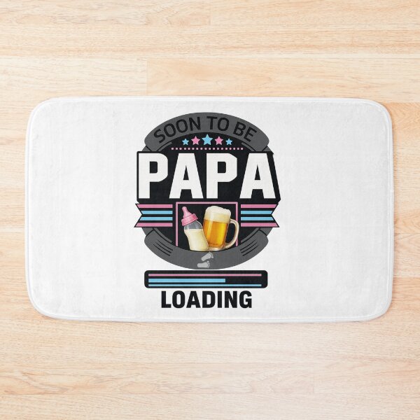 Item preview, Soon to Be Papa Again Loading – Funny Tech Dad Shirt designed and sold by MoodCircuit.