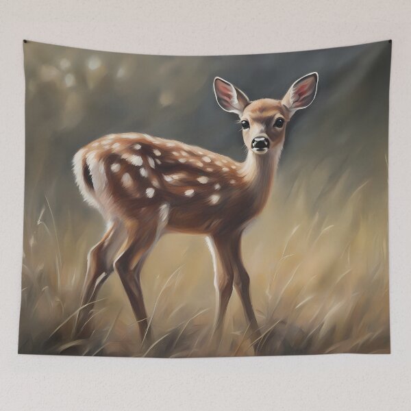 Item preview, Roe Deer Kid designed and sold by CalmnessbyChoice.
