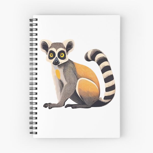 Item preview, Cute Lemur Illustration – Adorable Animal Art for Nature and Wildlife Lovers designed and sold by CharlieMakes.