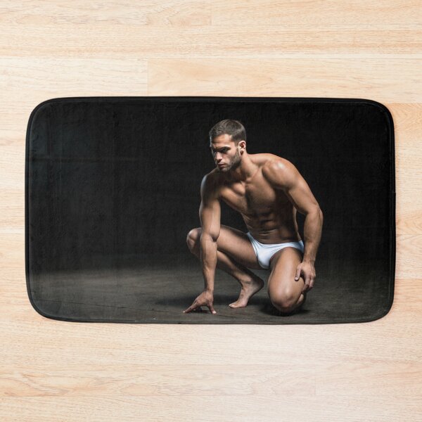 Item preview, Man squatting on the floor designed and sold by gayishdesign.