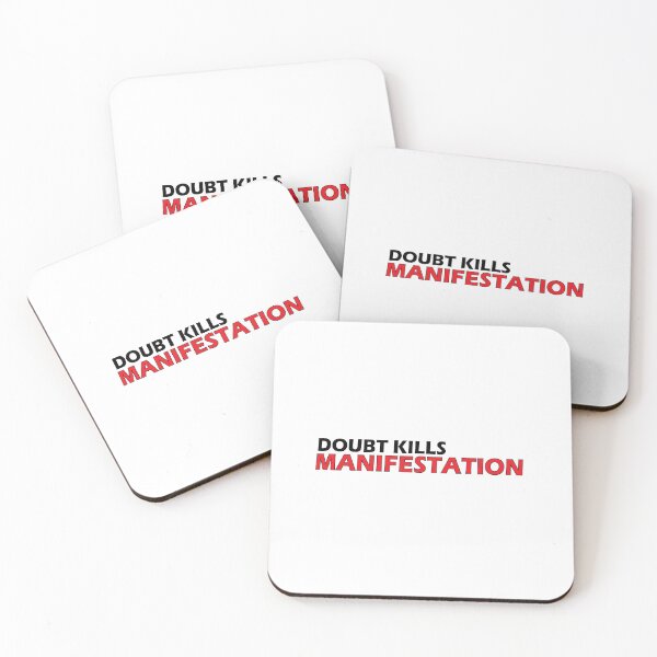Item preview,  Doubt kills manifestations designed and sold by Positive Mindzet!.