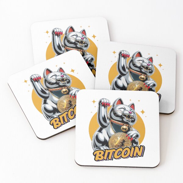 Item preview, BTC Lucky cat,maneki neko,Hot BTC,Btc Art,BTC,Bitcoin,Bitcoin Art,BTC art poster  designed and sold by 1SINGHA.