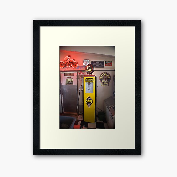 Twenty Cents a Gallon Framed Art Print