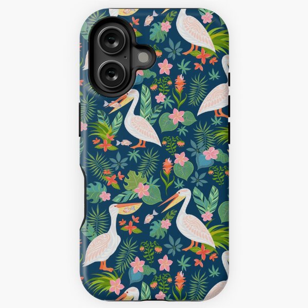 Item preview, Floral Pelican designed and sold by BekkaCampbell.