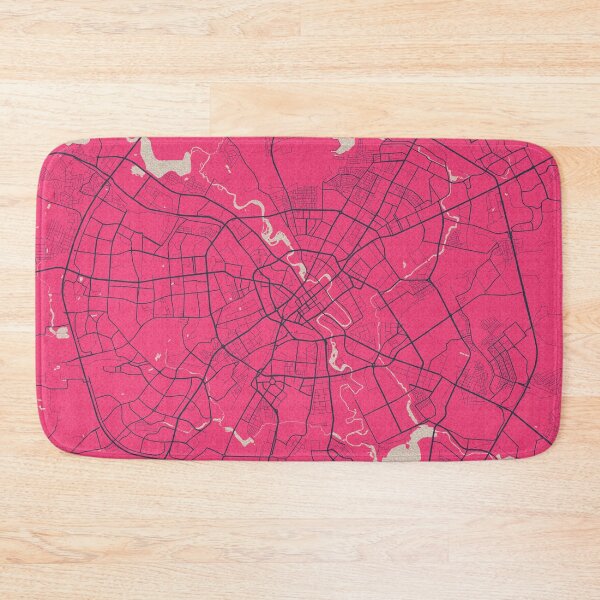 Item preview, Minsk City Map of Belarus - Blossom designed and sold by deMAP.