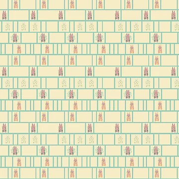 Artwork thumbnail, WD13 Whimsy Rows by HueyDesign