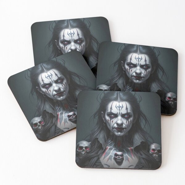 Item preview,  Evil Female Jester  designed and sold by TheDarkVault.