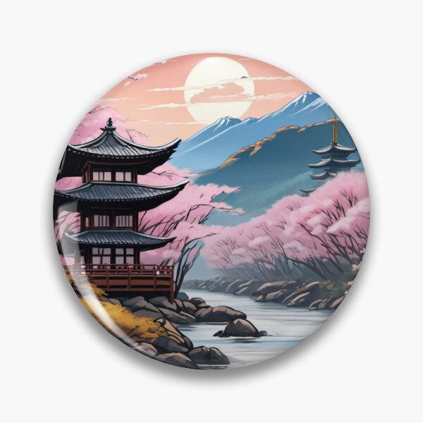 Item preview, Sekiro-Inspired Sakura River designed and sold by MatthewAMerman.