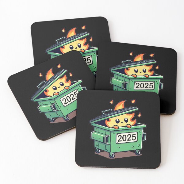 Item preview, 2025 Dumpster Fire designed and sold by LunarMuttDesign.
