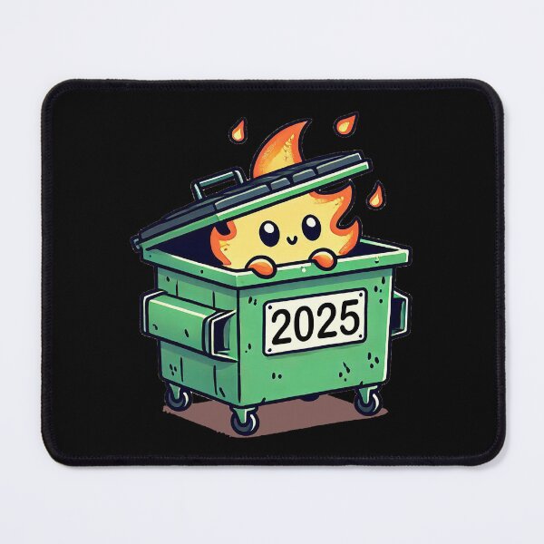 Item preview, 2025 Dumpster Fire designed and sold by LunarMuttDesign.