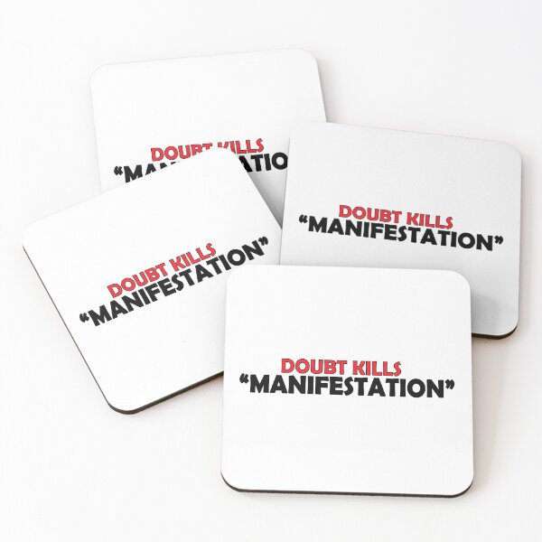 Item preview, Doubt kills manifestations designed and sold by Positive Mindzet!.