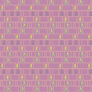 Artwork thumbnail, WD15 Whimsy Rows by HueyDesign