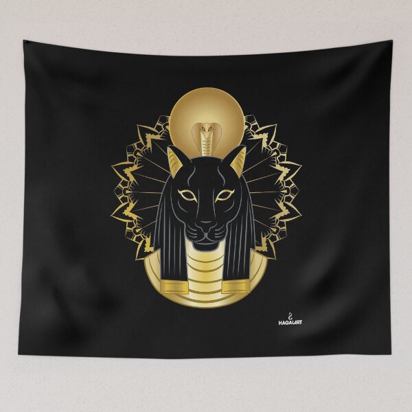 Item preview, The egyptian goddess Sekhmet designed and sold by Hagal Art.