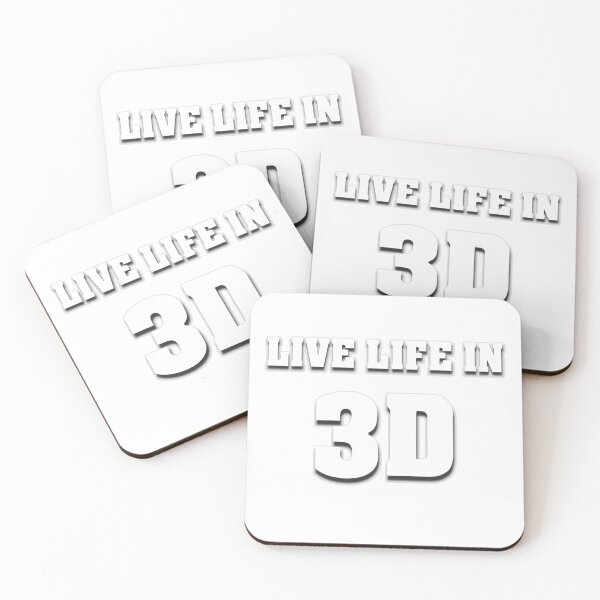 Item preview, Live Life in 3D designed and sold by MarkColeImaging.