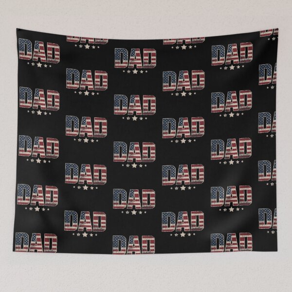 Item preview, Modern Trendy Vintage  Dad Usa Flag  ,American  Daddy Father's Day Gift designed and sold by SOUFIANE1991.