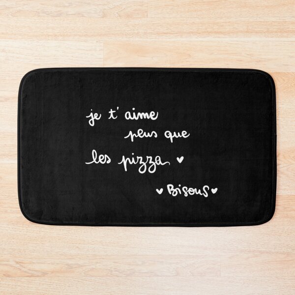 Item preview, I love you more than pizza kisses designed and sold by Le Bureau des Rêves by Lafillequirevaittrop.
