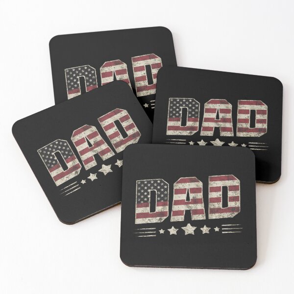 Item preview, Modern Trendy Vintage  Dad Usa Flag  ,American  Daddy Father's Day Gift designed and sold by SOUFIANE1991.