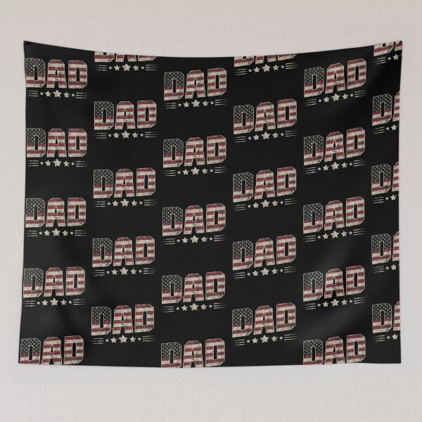Item preview, Modern Trendy Vintage  Dad Usa Flag  ,American  Daddy Father's Day Gift designed and sold by SOUFIANE1991.