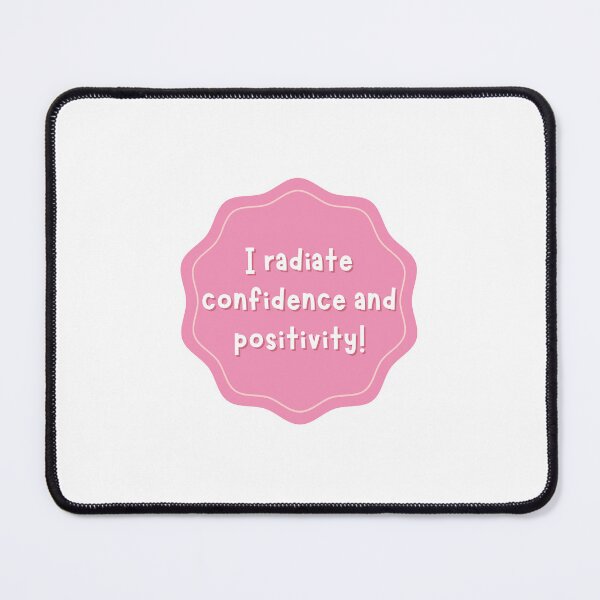 Item preview, Confidence and Positive designed and sold by Radiant Art Realm .