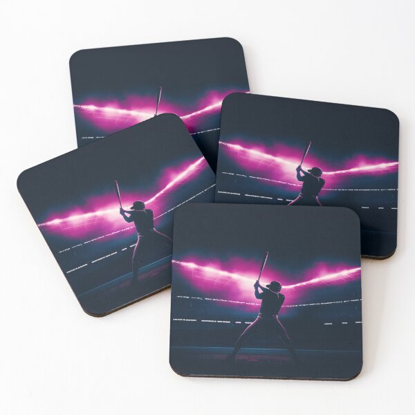 Item preview, Monochrome silhouette of a baseball player against a neon-lit stadium  Active Outdoors Inspired Art designed and sold by CDC40.