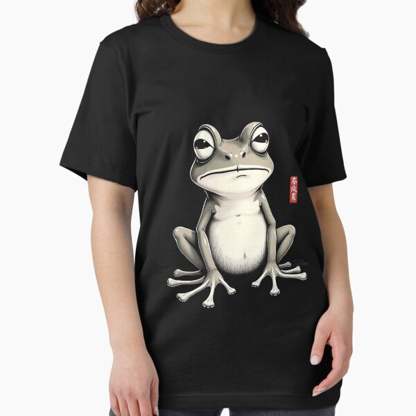 Item preview, Grumpy Frog Japanese Matsumoto Hoji designed and sold by 7th-Ocean.