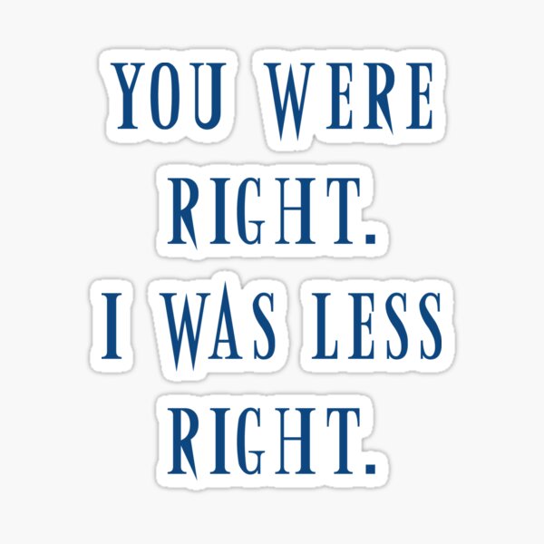 Megamind- You were right Sticker