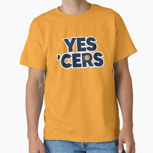 Artikel-Vorschau von Yes Cers Pacers Shirt – Indiana Playoff Run Tee – 2025 NBA Fan Essential, designt und verkauft von MyBirthdayTees.