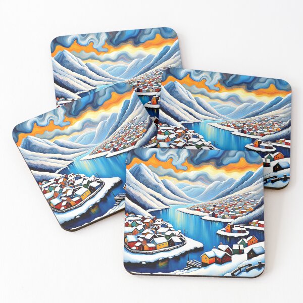 Item preview, Fjord Winter 1 designed and sold by George Hutton Hunter.