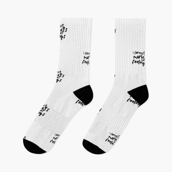 Item preview, I Forecast Markets, Not Feelings – Funny Finance & Investing Slogan Design designed and sold by Straight-Up Snark.