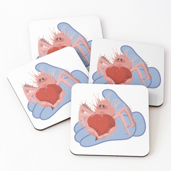 Item preview, Cute Little Royal Crab Holding a Heart in Gloved Hands designed and sold by HannaArtHeart.