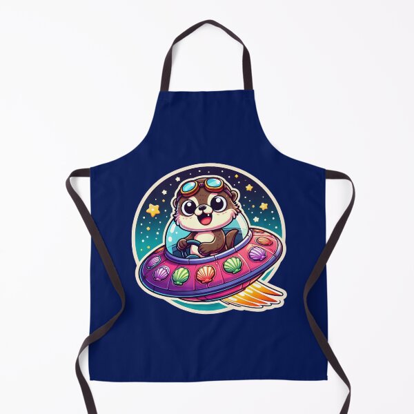Item preview, UFO Happy Otter designed and sold by ArtistEmbrace.