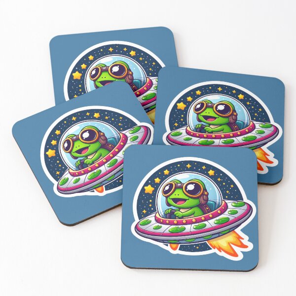 Item preview, UFO Baby Frog designed and sold by ArtistEmbrace.