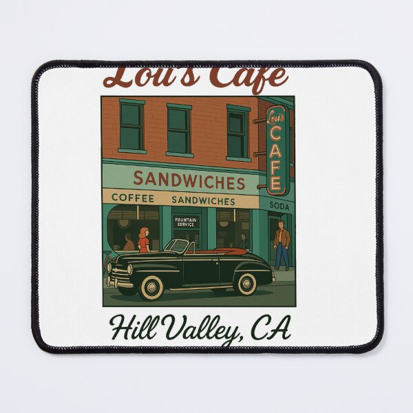 Item preview, Lou's Cafe, Back to the future designed and sold by NycKid.
