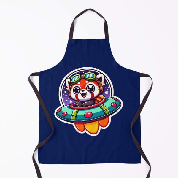 Item preview, UFO Baby Red Panda designed and sold by ArtistEmbrace.