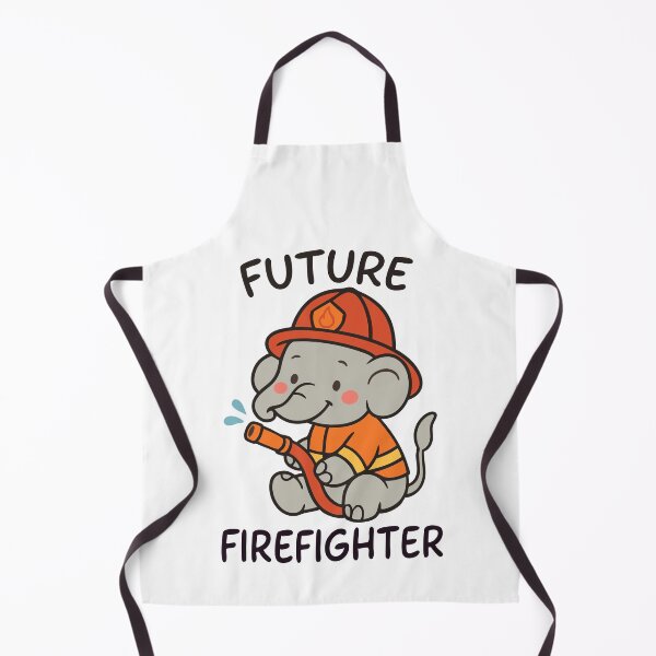 Item preview, Cute Elephant Future Firefighter Kids fun designed and sold by HandicraftArt.
