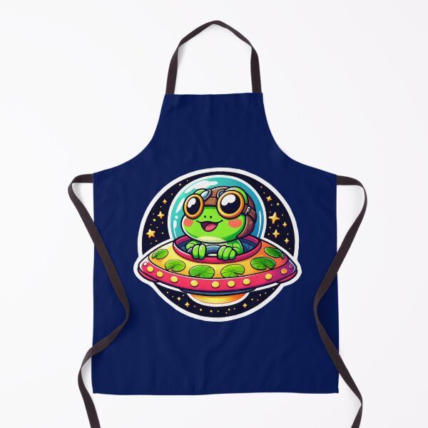 Item preview, UFO Happy Frog designed and sold by ArtistEmbrace.