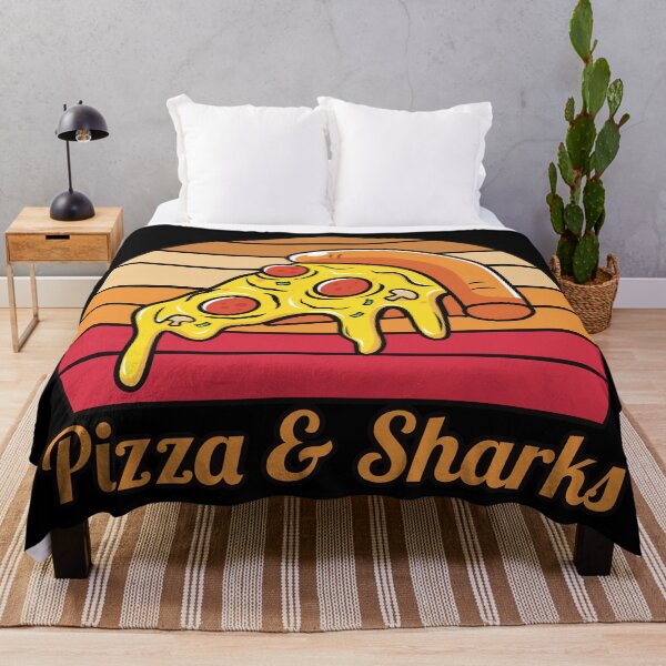 Item preview, Pizza & Sharks designed and sold by MayRahTee.