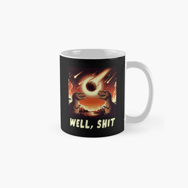 Item preview, Dinosaurs and Meteor Well, Shit designed and sold by LunarMuttDesign.