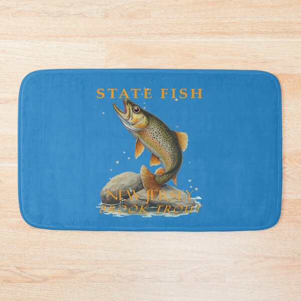 Item preview, New Jersey Territory Fish The Brook Trout designed and sold by taiche.
