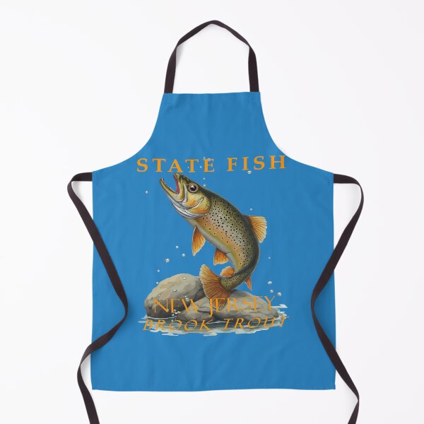 Item preview, New Jersey Territory Fish The Brook Trout designed and sold by taiche.