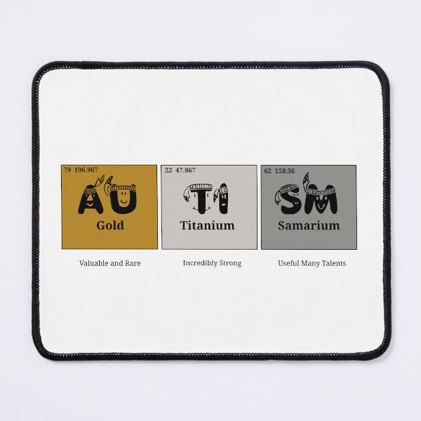 Item preview, Periodic Table Autism Awareness designed and sold by MrECreation.