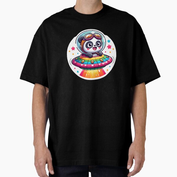 Item preview, UFO Rainbow Panda designed and sold by ArtistEmbrace.