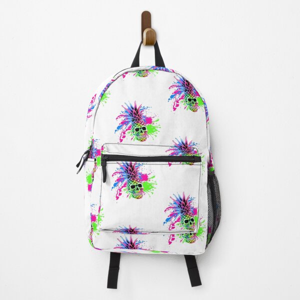Item preview, Neon Pineapple Skull  designed and sold by NicMacTees.