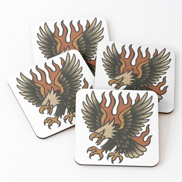 Item preview, Flaming Eagle Strike designed and sold by IllustrifyArts.