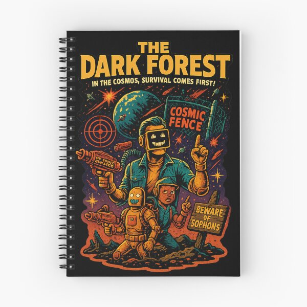 Item preview, Welcome to the Dark Forest - 3 Body Problem designed and sold by Random-Reality.