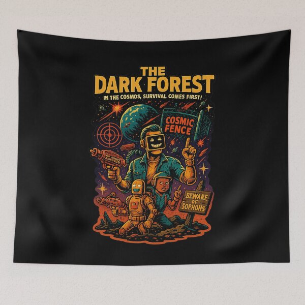 Item preview, Welcome to the Dark Forest - 3 Body Problem designed and sold by Random-Reality.