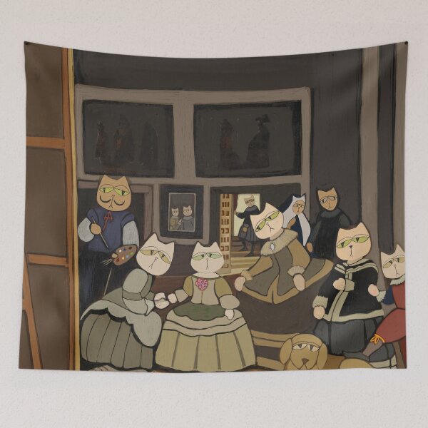 Item preview, Meowninas by Diego Velazcats  designed and sold by The DayDreamer Cats .